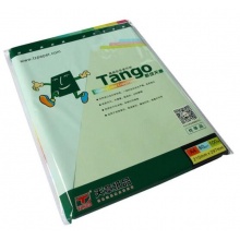 天章 (TANGO) 新绿天章A4 浅绿色彩色复印纸 80g 100张/包 单包装 