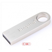 金士顿（Kingston）DT SE9H 32GB 金属U盘 迷你型车载U盘 银色亮薄