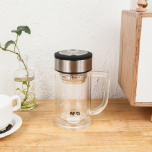 晨光经典手柄玻璃杯350ml-ARC92576