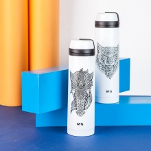 晨光时尚印花保温杯500ml ARCN8224