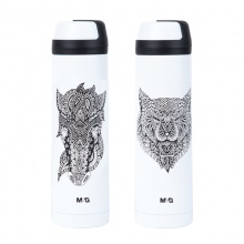 晨光时尚印花保温杯500ml ARCN8224