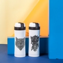 晨光时尚印花保温杯350ml ARCN8225