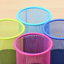 晨光多彩金属圆形笔筒ABT98416