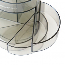 晨光黑透三层组合型塑胶笔筒ABT98443