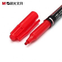 晨光双头记号笔MG2130黑