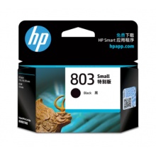 惠普（HP）803原装墨盒黑色
